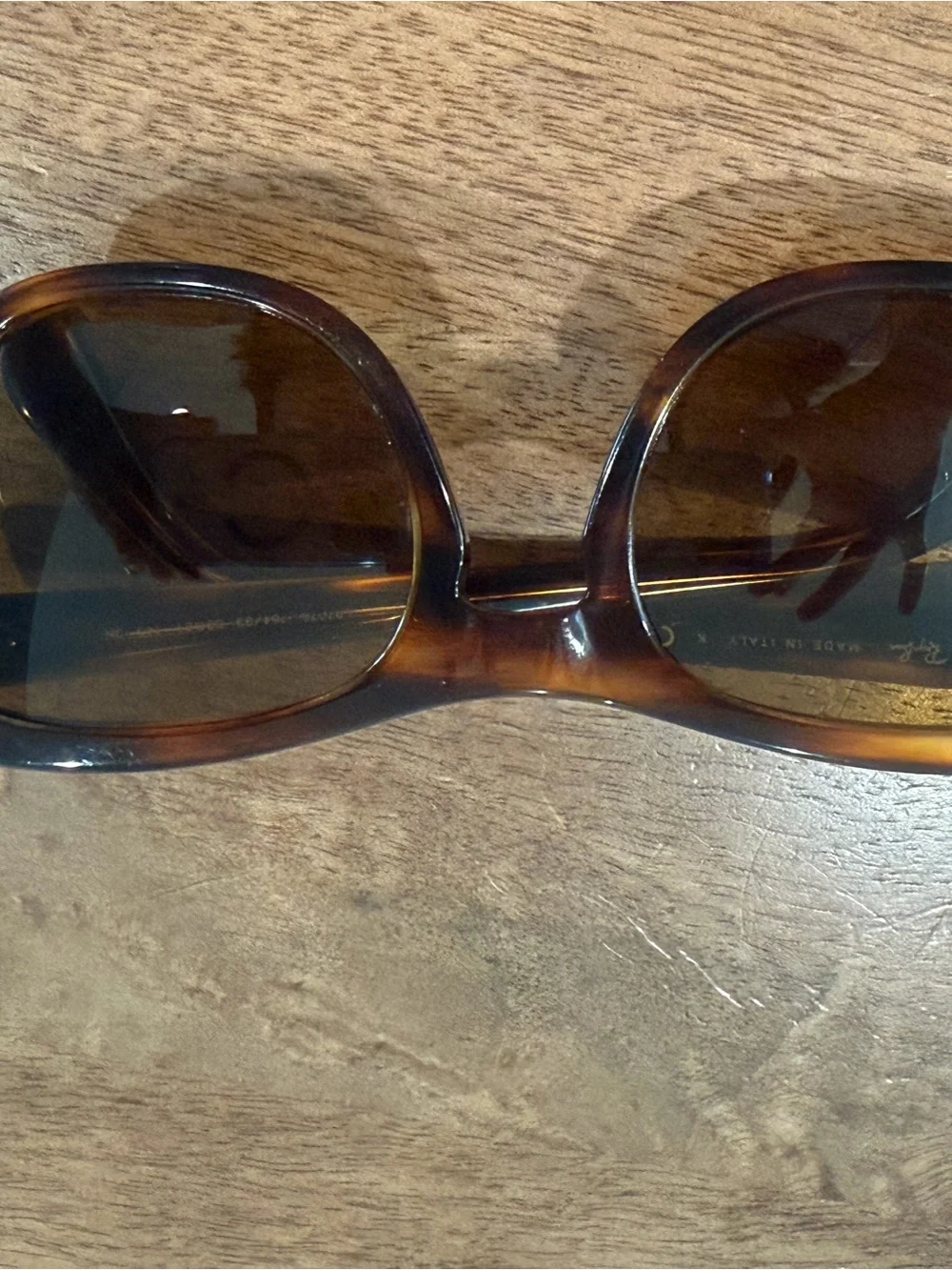 Ray-Ban Men’s Tortoiseshell Brown Frame with Brown Lenses Sunglasses
